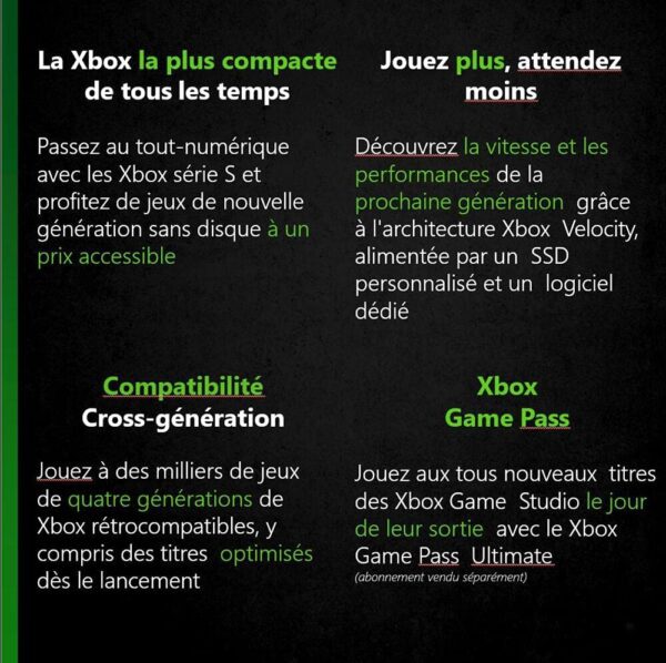 Consola Xbox Series S - Consola SSD de 512 GB con controlador inalámbrico - Imagen 4