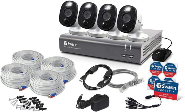 Cámaras Swann - Cámara de seguridad de interiores para el hogar con sensor de movimiento, SWDVK-845804WL-US - Imagen 4