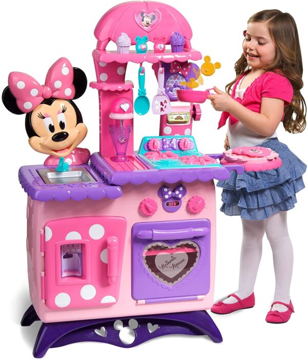 81kRh13eMDL._AC_SL1500_ La cocina Flipping Fun de Minnie incluye sonidos realistas de cocina - Imagen 1