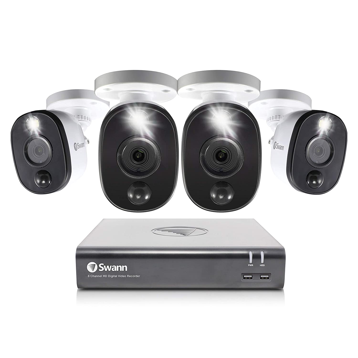 81kzaB684+L._SL1500_ Cámaras Swann - Cámara de seguridad de interiores para el hogar con sensor de movimiento, SWDVK-845804WL-US - Imagen 1
