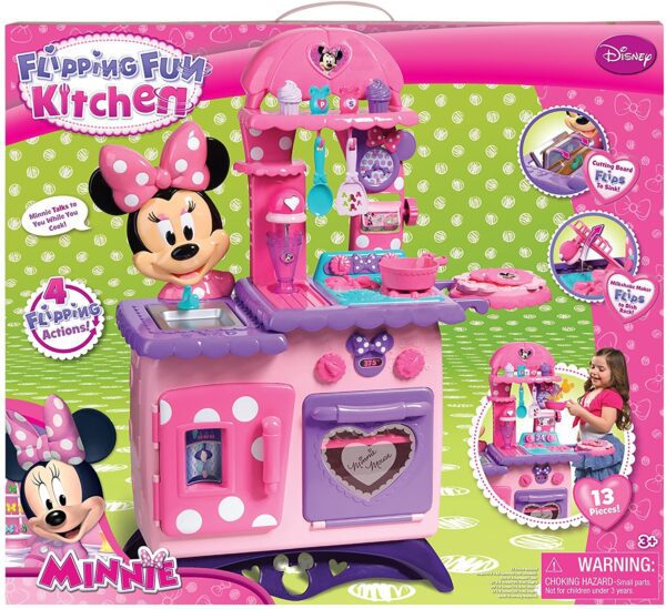 La cocina Flipping Fun de Minnie incluye sonidos realistas de cocina - Imagen 4