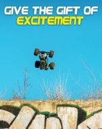 Carro Control RC, grande, escala 1:10, más de 50 km por hora de velocidad, 4x4 todoterreno, camiones monstruo eléctricos, camiones impermeables, 2 baterías y 1 conector para más de 40 minutos de juego, para niños y adultos - Imagen 3