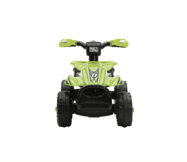 Carro eléctrico - Kalee Green Quad ATV 6 Volt Battery Powered Ride on - Imagen 4