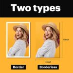 Impresora fotográfica instantánea portátil - Kodak Dock Plus -  de 3.9 x 5.9 in (edición 2021), compatible con dispositivos iOS, Android y Bluetooth a todo color, proceso de foto, 4 pases y laminación, calidad premium, conveniente - Imagen 3