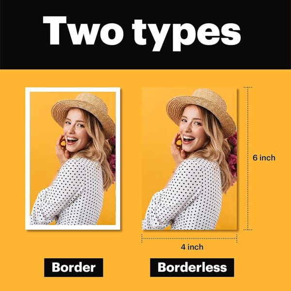 Impresora fotográfica instantánea portátil - Kodak Dock Plus -  de 3.9 x 5.9 in (edición 2021), compatible con dispositivos iOS, Android y Bluetooth a todo color, proceso de foto, 4 pases y laminación, calidad premium, conveniente - Imagen 3