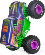 Monster Jam, Fuerza oficial de Grave Digger Freestyle, auto de control remoto, juguetes de camión monstruo para niños y adultos, escala 1:15 - Imagen 10