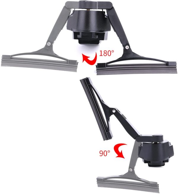 Limpiaparabrisas eléctrico para casco de motocicleta universal, impermeable, ligero, duradero, automático, larga resistencia, fácil instalación, práctico limpiaparabrisas para casco de moto y vehículo - Imagen 10