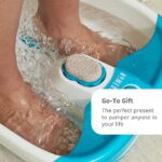 HoMedics Bubble Mate Foot Spa, baño de pies con control táctil con burbujas vigorantes y a prueba de salpicaduras, nodos de masaje elevados y piedra pómez extraíble - Imagen 8