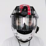 Limpiaparabrisas eléctrico para casco de motocicleta universal, impermeable, ligero, duradero, automático, larga resistencia, fácil instalación, práctico limpiaparabrisas para casco de moto y vehículo - Imagen 8