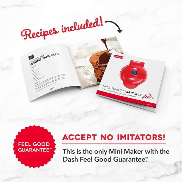 Dash Mini Maker – Plancha, Negro - Imagen 5