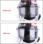 Limpiaparabrisas eléctrico para casco de motocicleta universal, impermeable, ligero, duradero, automático, larga resistencia, fácil instalación, práctico limpiaparabrisas para casco de moto y vehículo - Imagen 4