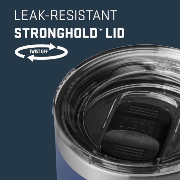 Termo Ramble - Vaso de viaje de 30 onzas, de acero inoxidable, aislada al vacío con tapa Stronghold (color espuma de mar) - Imagen 4