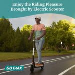 Scooter eléctrico de desplazamiento. Gotrax GXL V2 - Neumáticos llenos de aire de 8.5 pulgadas – 15.5 MPH y 9-12 millas – Versión 2 - Imagen 2