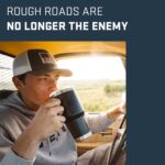 Termo Ramble - Vaso de viaje de 30 onzas, de acero inoxidable, aislada al vacío con tapa Stronghold (color espuma de mar) - Imagen 2