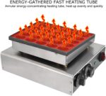 Mini máquina de muffins, no fácil de oxidar herramientas de cocina fácil de demoler máquina de panquequewaffle para pequeño (estándar de EE. UU. 110V) - Imagen 7