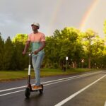 Scooter eléctrico de desplazamiento. Gotrax GXL V2 - Neumáticos llenos de aire de 8.5 pulgadas – 15.5 MPH y 9-12 millas – Versión 2 - Imagen 3