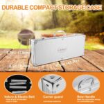 Grilljoy - Juego de utensilios 20 piezas para asador de carnes - Imagen 8