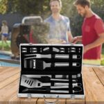Grilljoy - Juego de utensilios 20 piezas para asador de carnes - Imagen 5
