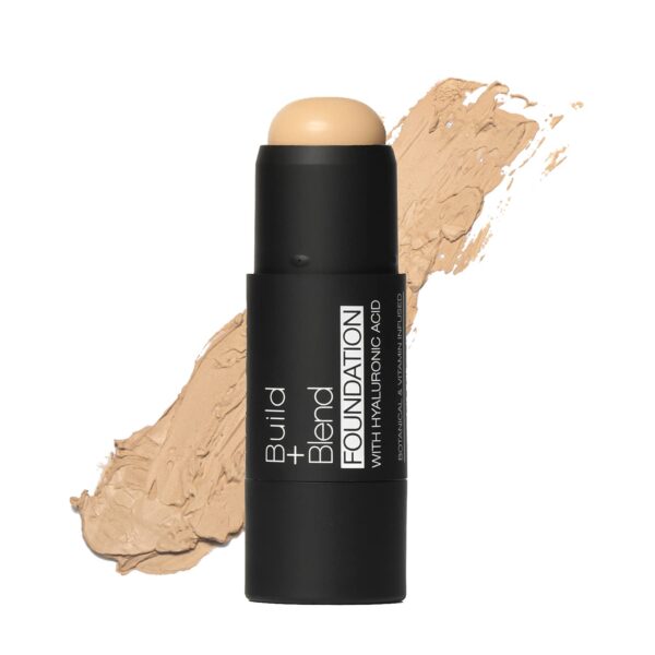 Palladio BUILD + BLEND - Barra de base para contorno facial, maquillaje profesional para un aspecto perfecto, 0.25 onzas (beige natural) - Imagen 2