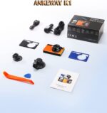 Cámara de salpicadero Full HD 1080P con 3 cubiertas coloridas, cámara de salpicadero de coche, cámara de control de visión nocturna de 170° gran angular para coches, DVR de coche con sensor WDR/G, detección de movimiento/modo de estacionamiento - Imagen 8