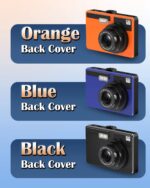 Cámara de salpicadero Full HD 1080P con 3 cubiertas coloridas, cámara de salpicadero de coche, cámara de control de visión nocturna de 170° gran angular para coches, DVR de coche con sensor WDR/G, detección de movimiento/modo de estacionamiento - Imagen 7