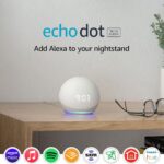 Echo Dot (5ta Generación) | Parlante inteligente con reloj y Alexa | - Imagen 2