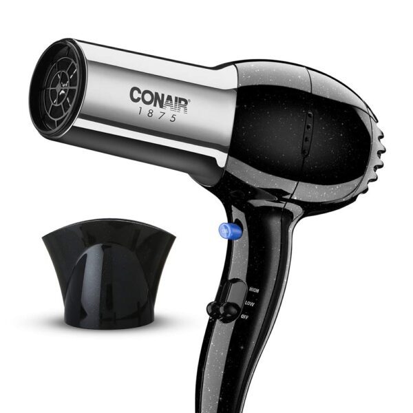 Secador Conair Pro Styler iónico acondicionador secador de pelo, Negro/Cromo - Imagen 12