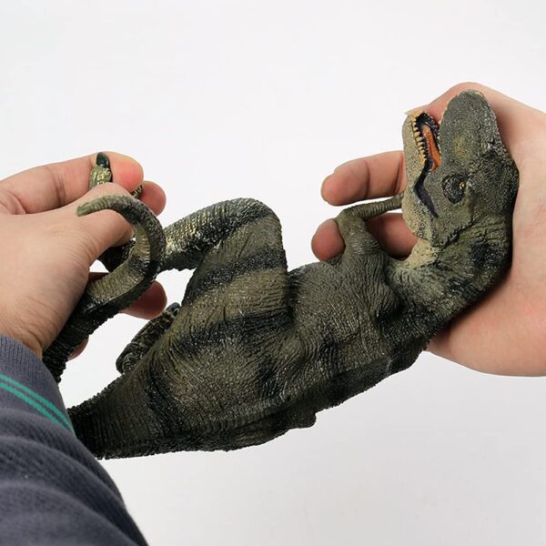 Jurassic World -Juguete de dinosaurio grande Tyrannosaurus Rex de 12 pulgadas, figura de dinosaurio de plástico, modelo educativo realista, ideal para coleccionista, decoración, recuerdo de fiesta - Imagen 6