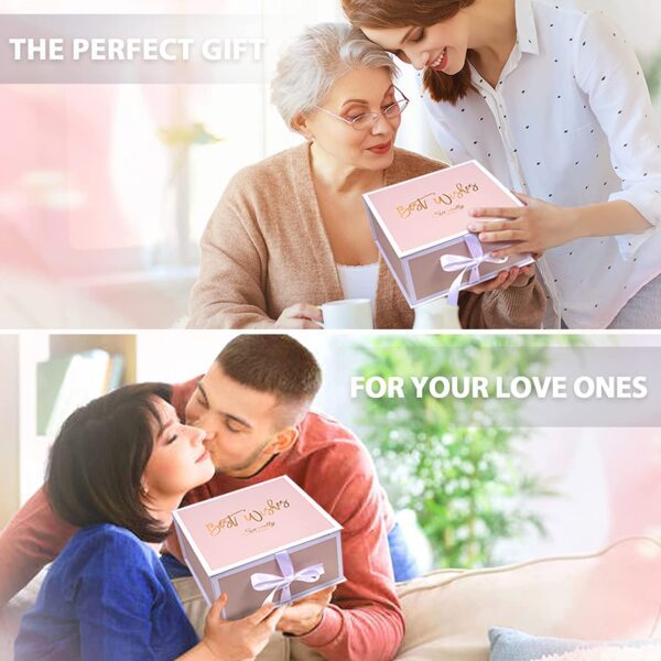 Regalo para ella, regalos de agradecimiento para mamá, regalos para el día de la madre, regalos para mejores amigos, regalos para mejorar pronto, regalos relajantes de cumpleaños, spa, regalo de vino, regalo inspirador, compañero de trabajo, esposa, hermana - Imagen 2