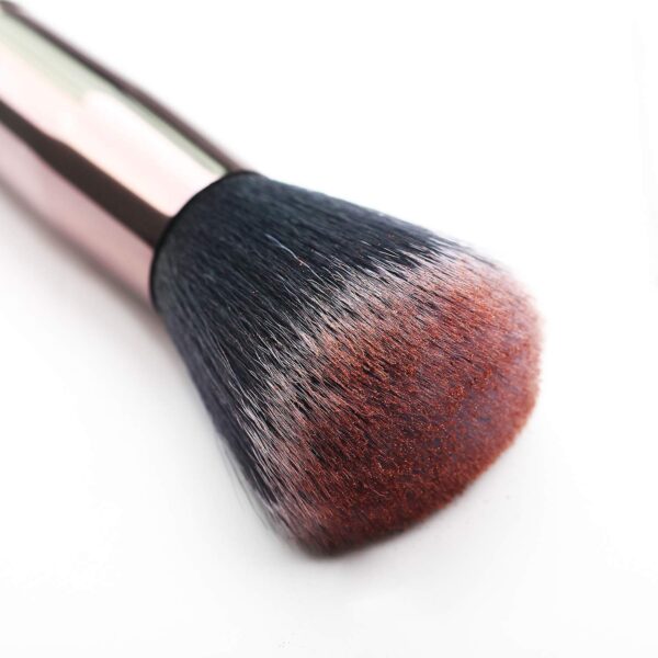 Juego de 24 brochas de maquillaje Kabuki para base de maquillaje, brochas de mezcla para la cara, polvos, correctores, sombras de ojos, kit de brochas de maquillaje con bolsa - Imagen 2