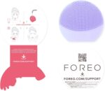 FOREO LUNA Play Plus 2 - Cepillo de limpieza facial de silicona y exfoliante facial, todo tipo de piel, para una piel limpia y saludable, mejora la absorción de productos para el cuidado de la piel facial - Imagen 3