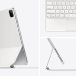 Apple Magic Keyboard, para iPad Pro de 12.9 pulgadas, 5.ª generación, inglés (estadounidense), color blanco - Imagen 9