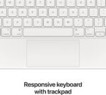 Apple Magic Keyboard, para iPad Pro de 12.9 pulgadas, 5.ª generación, inglés (estadounidense), color blanco - Imagen 5