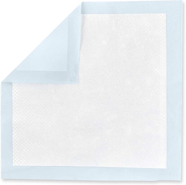 Amazon Basics Alfombrillas para el entrenamiento urinario de perros y cachorros con 5 capas y con superficie de secado rápido a prueba de fugas, regular (56 x 56 cm), paquete de 100 - Imagen 3