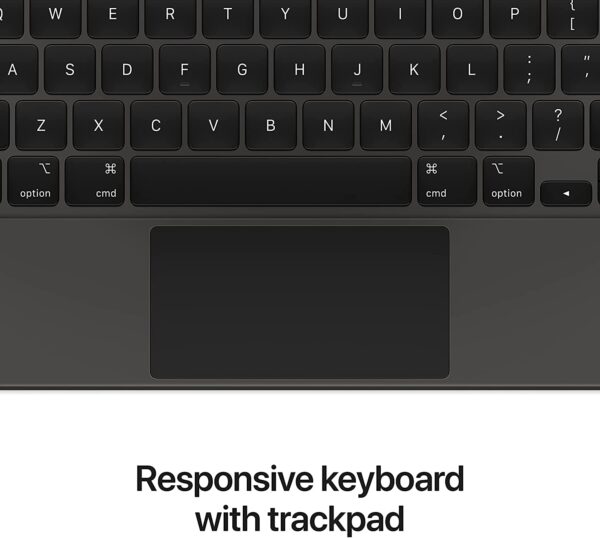 Apple Teclado Magic (para iPad Pro de 12,9 pulgadas - 5ª generación) - Inglés de EE. UU.- Negro (renovado) - Imagen 6