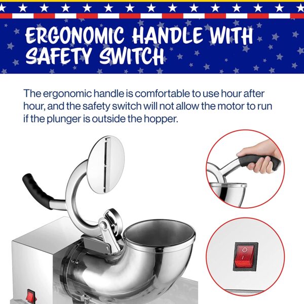 Máquina de cono de nieve de acrílico para cono de nieve-Great Northern Polar Blast - Imagen 2