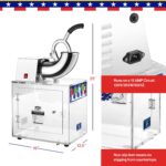 Máquina de cono de nieve de acrílico para cono de nieve-Great Northern Polar Blast - Imagen 3