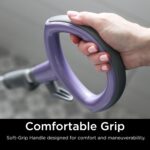 Limpiador de piso duro - Shark S3504AMZ - Limpiador de piso duro con 1 rectángulo y 1 cabeza de fregona triangular, vapor potente natural, fácil maniobrar, triángulo y rectángulo lavables, secado rápido, morado - Imagen 10