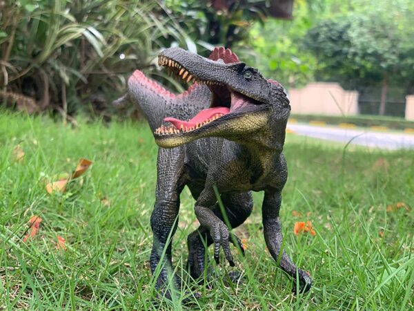 Jurassic World - Figura de acción de dinosaurio del parque mundial Jurásico. Educación de ciencias preescolar. Juguetes de modelo de la colección Dino World - Imagen 2