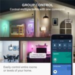 Sengled - Bombillas inteligentes, bombilla de luz para Alexa que cambia de color, con Bluetooth Mesh, bombillas inteligentes que funcionan solo con Alexa, bombilla LED atenuable A19 E26 multicolor, alto CRI, alto brillo, 9 W 800 lúmenes, paquete de 1 - Imagen 9