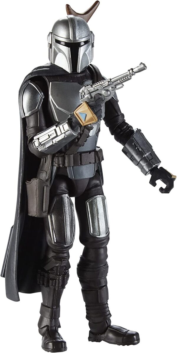 Star Wars Galaxy of Adventures The Mandalorian - Figura a escala de 5 pulgadas, - Imagen 6