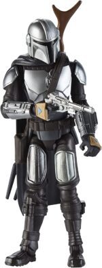Star Wars Galaxy of Adventures The Mandalorian - Figura a escala de 5 pulgadas, - Imagen 3
