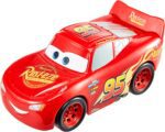 Disney Pixar Cars Track Talkers Lightning McQueen, 5.5 pulgadas, vehículos auténticos de películas favoritas para hablar y efectos de sonido, regalo divertido para niños a partir de 3 años - Imagen 2