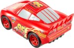 Disney Pixar Cars Track Talkers Lightning McQueen, 5.5 pulgadas, vehículos auténticos de películas favoritas para hablar y efectos de sonido, regalo divertido para niños a partir de 3 años - Imagen 5