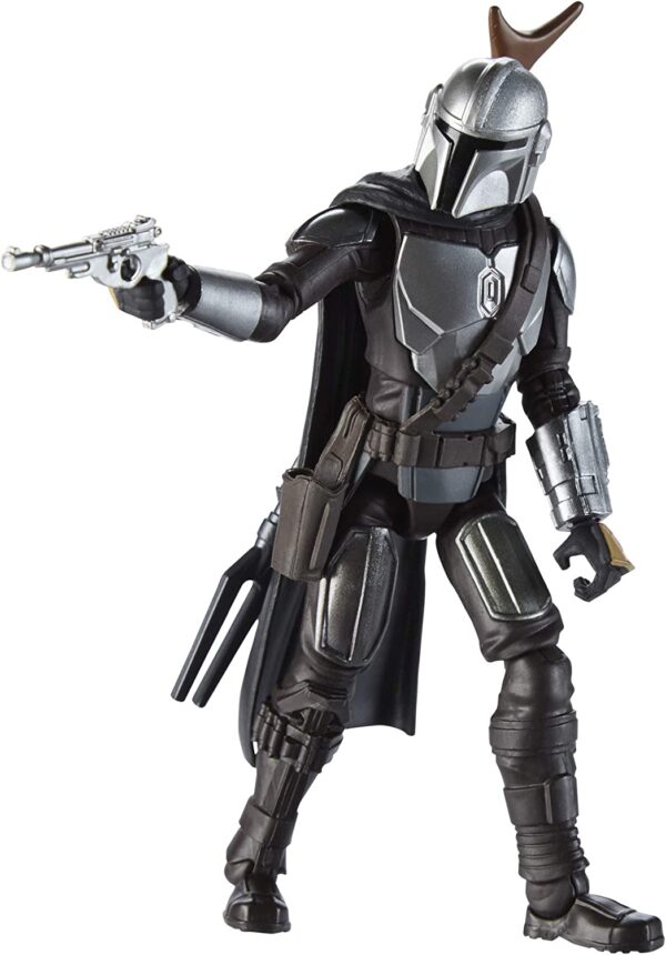Star Wars Galaxy of Adventures The Mandalorian - Figura a escala de 5 pulgadas, - Imagen 4