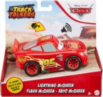 Disney Pixar Cars Track Talkers Lightning McQueen, 5.5 pulgadas, vehículos auténticos de películas favoritas para hablar y efectos de sonido, regalo divertido para niños a partir de 3 años - Imagen 7