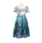 Encanto Disney Mirabel Girl's Vestido Costume, S talla 4-6 - Imagen 5