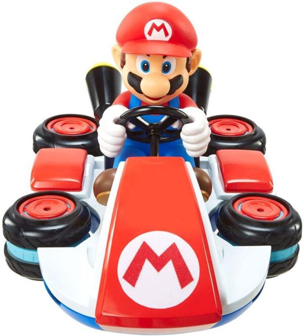 Carro control RC - Super Mario Bros - World of Nintendo Mario Kart 8 auto antigravedad a control remoto 2.4 GHz - Imagen 5