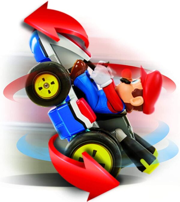 Carro control RC - Super Mario Bros - World of Nintendo Mario Kart 8 auto antigravedad a control remoto 2.4 GHz - Imagen 12