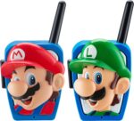 Super Mario Bros Walkie Talkies - Juguetes para niños, de largo alcance, radios de mano libres estáticas bidireccionales, diseñados para juegos en interiores o exteriores para niños a partir de 3 años - Imagen 3